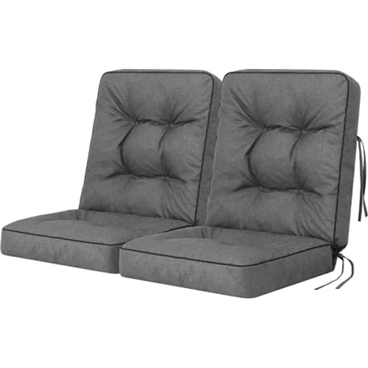 Bjird Bankauflage Venus 50 cm, 60 cm, 100 cm, 120 cm, 150 cm, 180 cm, (2 St), für Gartenbank und Hollywoodschaukel – Bild 2