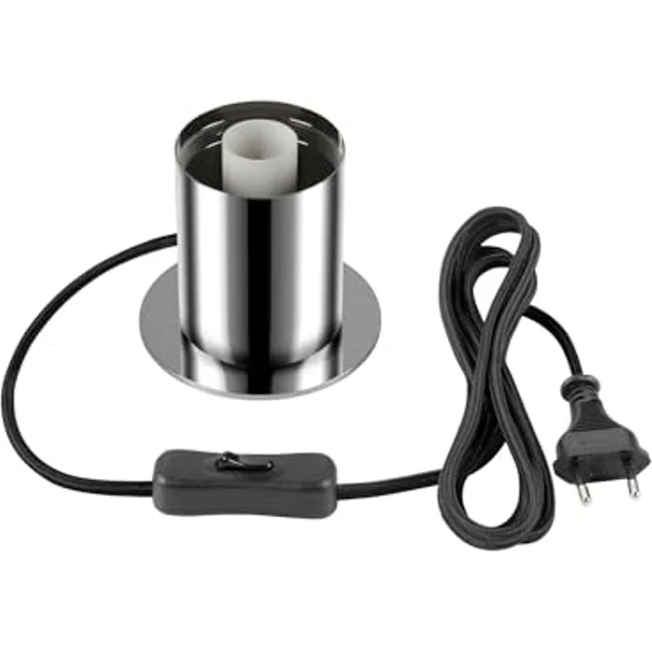 SLV VARYT, Tischleuchte, rund, 1x max. 6W, E14, chrom - Ambiente- Tisch- und Standleuchten