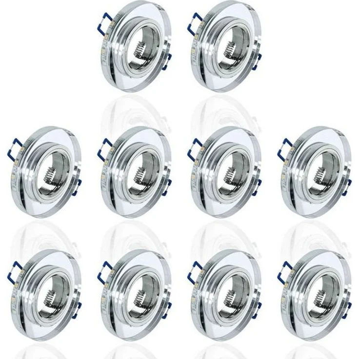 Maxkomfort Einbauleuchte 4111-4112, LED wechselbar, ohne Leuchtmittel, warmweiß, 3000K, einbauleuchte – Bild 4