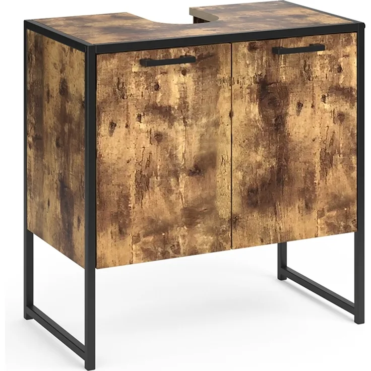 Waschbeckenunterschrank Fyrk Antikholz 60 x 60 cm Vicco