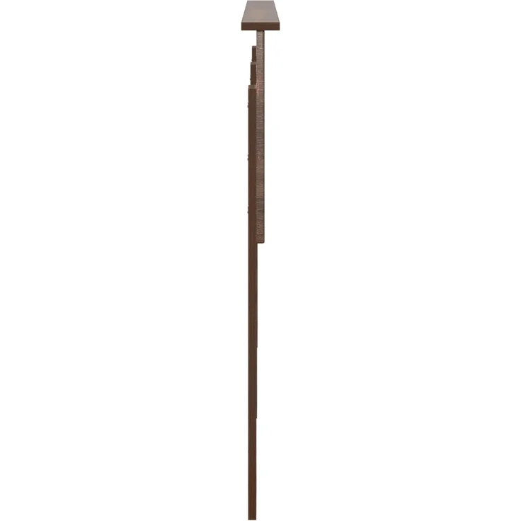 vidaXL Kopfteil Braun Eichen-Optik Holzwerkstoff 90 x 163 x 7 cm – Bild 5