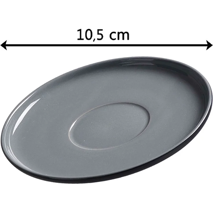Ritzenhoff & Breker JASPER Espressotasse mit Untertasse 100 ml schwarz – Bild 5