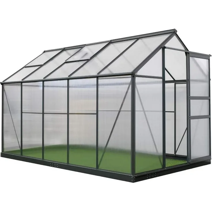 Westmann Aluminium Gewächshaus Flora 610 |