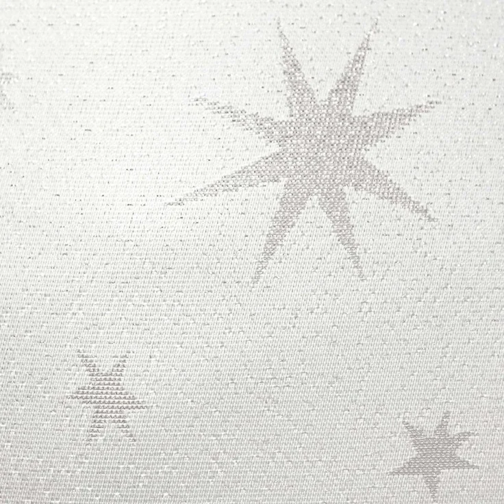Haus und Deko Tischdecke Tischdecke Weihnachten Lurex Sterne eckig Tischdecken Advent Weihnacht (1-tlg) – Bild 3