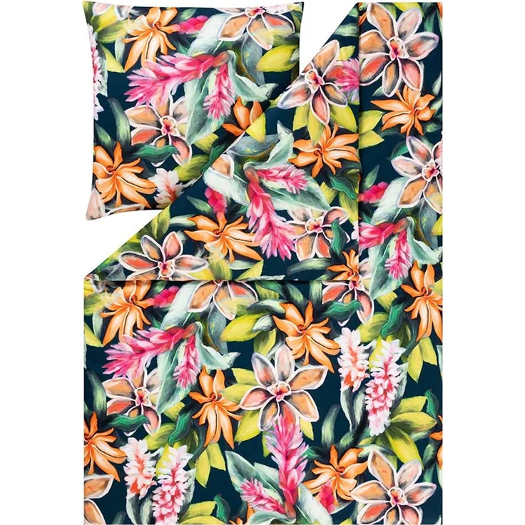 Estella Interlock Jersey Bettwäsche Miriam 6551-985 multicolor 135x200 – Bild 2
