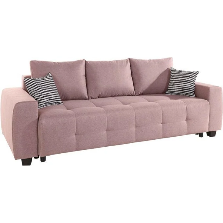 COLLECTION AB Schlafsofa Bella, mit Bettfunktion und Bettkasten, inkl. loser Rücken- und Zierkissen – Bild 4