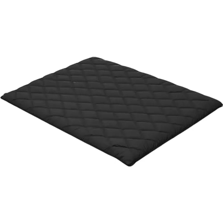 VEVOR japanische Futon-Matratze (2032 x 1524 x 89 mm), Faltbare Tatami (Queen Size), Bodenmatratze mit Aufbewahrungstasche & Befestigungsmaterial, 9-lagige Schlafmatte für Meditation Yoga, Schwarz – Bild 9