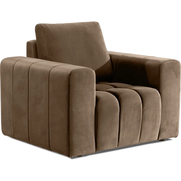 Lazaro 1F, Sessel hellbraun, 108 x 89 x 85 cm