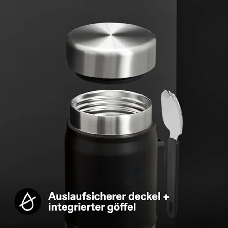 Stanley The Legendary Classic Food Jar + Spork 0.41 L Black 2.0 – Bild 6