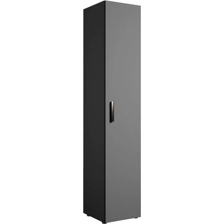 Beautysofa Garderobenschrank mit einer Tür MARGARET IV (passt perfekt in jeden Raum, in zwei Breiten zur Auswahl: 40cm oder 60cm) mit hoher Funktionalität und einer Kleiderstange – Bild 4