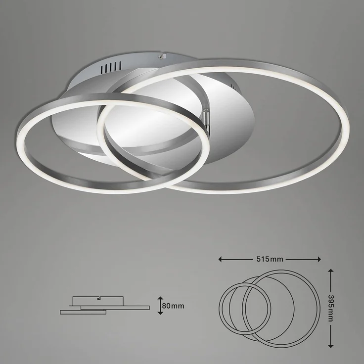 Briloner Leuchten LED Deckenleuchte FRAME – Bild 7