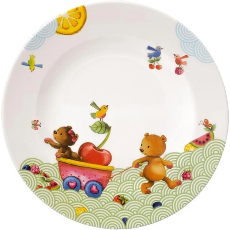 Villeroy & Boch Hungry as a Bear Kinderteller flach