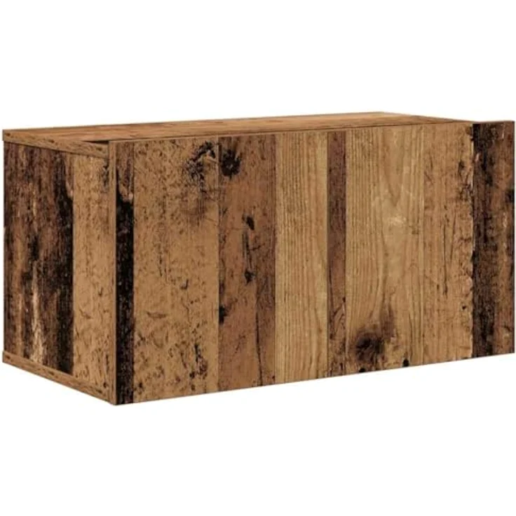 vidaXL TV-Schrankset Wandmontiert 5 pcs Altholz Holzwerkstoff 3393405 – Bild 8