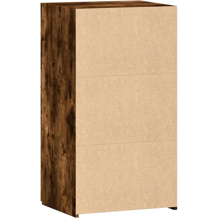 vidaXL Sideboard Räuchereiche 50x42,5x93 cm Holzwerkstoff 846296 – Bild 6