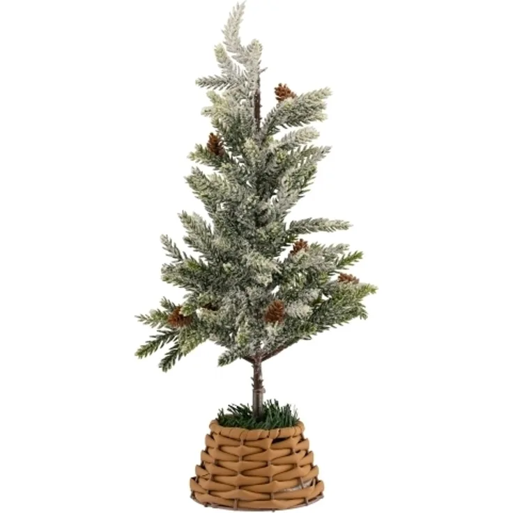 Det Gamle Apotek Weihnachtsbaum H 15 cm B 15 cm T 40 cm Grün