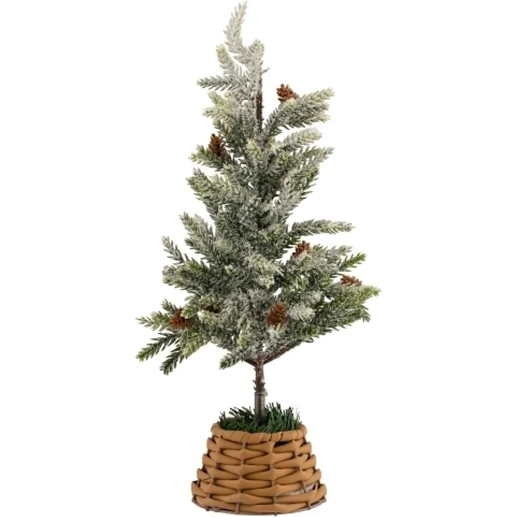 Det Gamle Apotek Weihnachtsbaum H 15 cm B 15 cm T 40 cm Grün