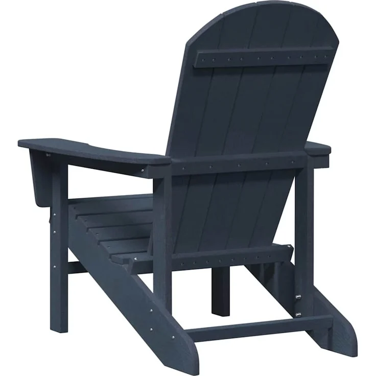 vidaXL Adirondack-Stuhl Marineblau 82 x 74 x 92 cm HDPE 42006622 – Bild 5