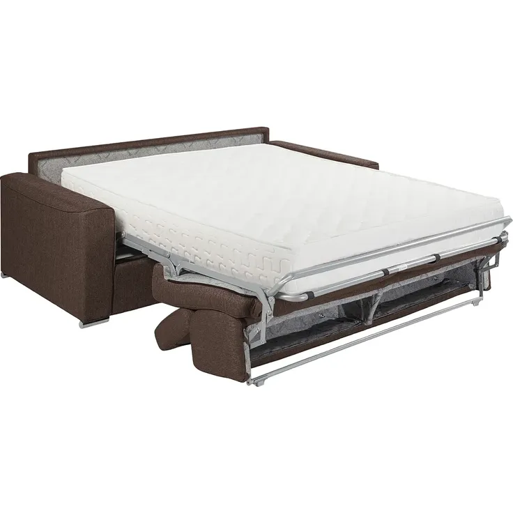 Vente-unique - VIZIR Sofa Stoff Braun - B 223 cm94 cm x H 110 cm95 cm x L 216 cm – Bild 3