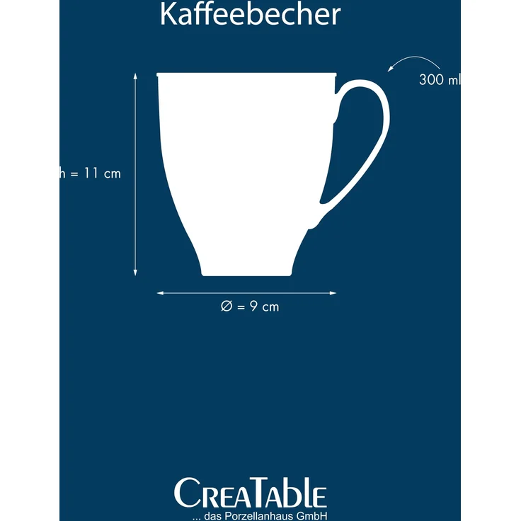 Valencia Pastell, Kaffeebecher 6-tlg (mo) – Bild 6