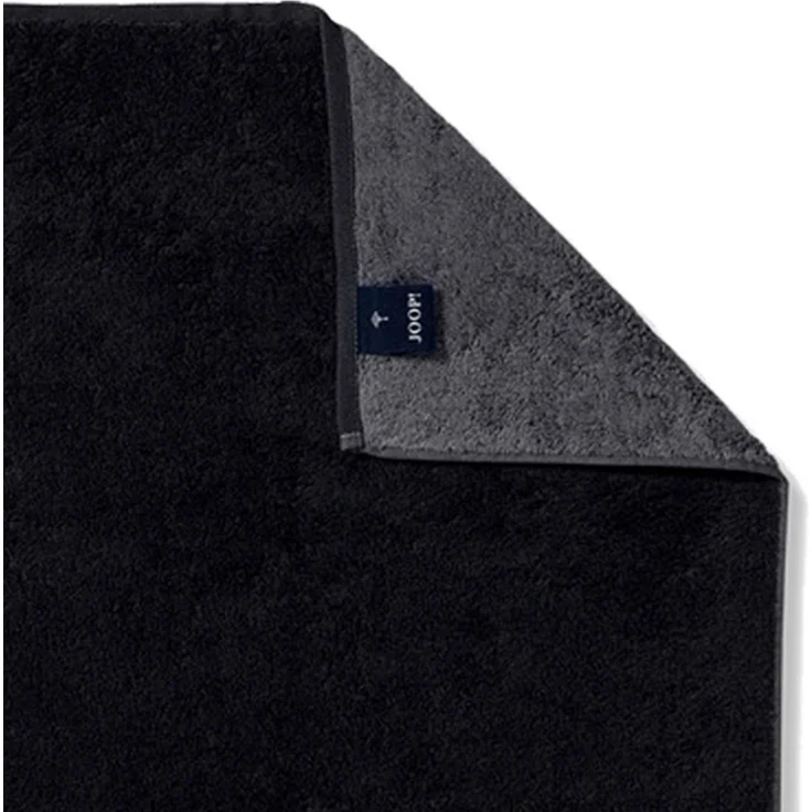 JOOP! Handtuch Classic / Infinity Kollektion, 3er Pack - Walkfrottier Schwarz 50x100cm – Bild 3