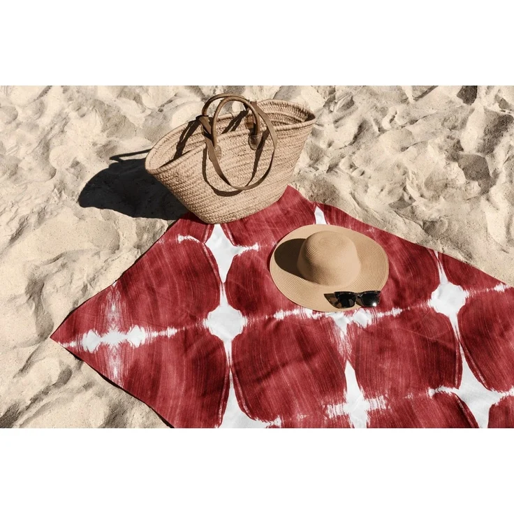 Mijolnir 'Red Muscle 70' Strandtuch, Mehrfarbig, 70 x 130 cm – Bild 4