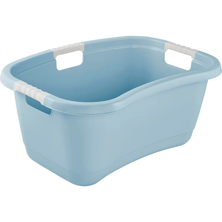 keeeper Wäschewanne janne, ergonomisch, mit Softgriffen, 65 x 45 x 28 cm, 50 l (1 St), Wäschekorb, Wanne in Nierenform