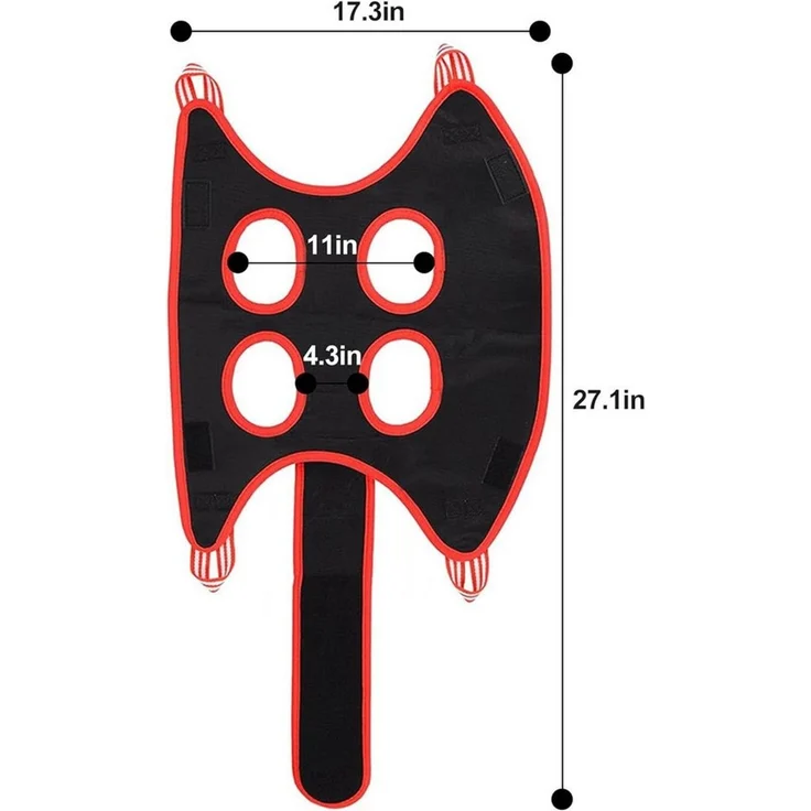 FELIXLEO Katzen-Hängematte Katzenpflege Hängematte Grooming Tasche mit Haken Nagelknipser Set – Bild 1