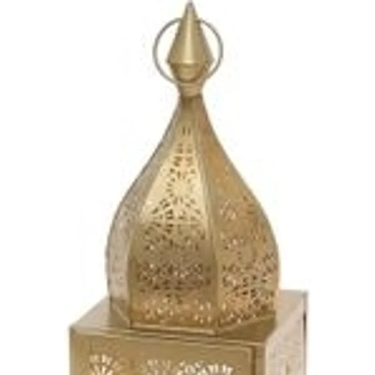 Orientalisches Windlicht Modena Gold M – Bild 4