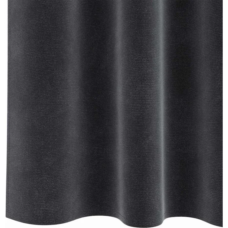 vidaXL Vorhänge 2 stk. Dunkelgrau 140 x 245 cm Samt 4107231 – Bild 6
