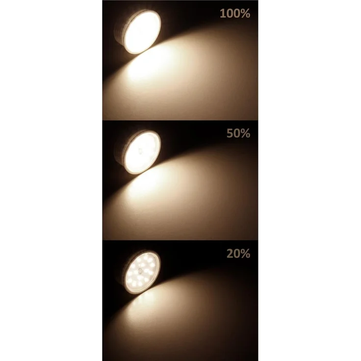 LED-Modul McShine, 7W, 470 Lumen, 230V, 50x23mm, warmweiß, 3000K, step-dimmbar – Bild 2