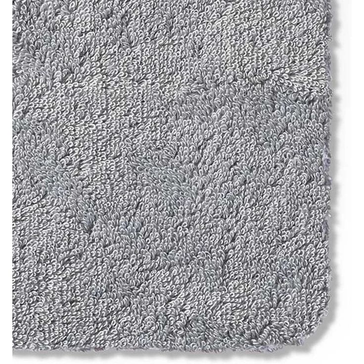 JOOP! Waschlappen, 3er Pack - Waschhandschuh, Doubleface, Walkfrottier Hellgrau 16x22cm – Bild 4