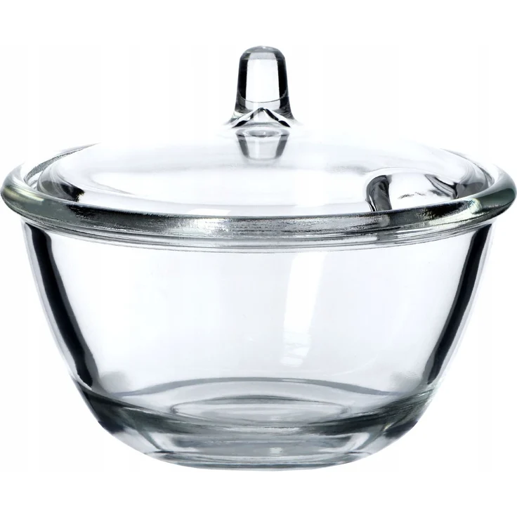 KADAX Zuckerdose, Zuckerdose mit Deckel, Zuckerbehälter aus Glas, elegant – Bild 1