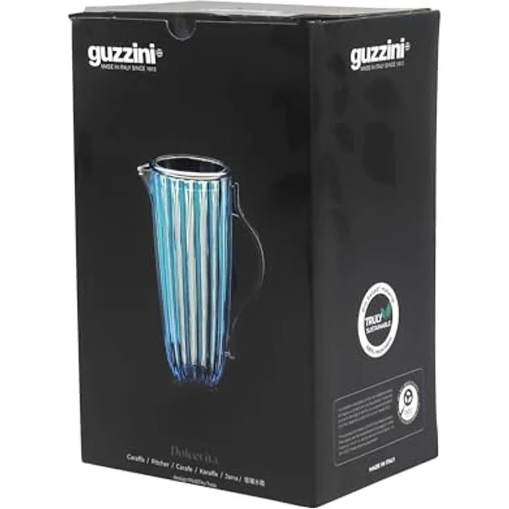 Guzzini Dolce Vita Türkis Karaffe mit Deckel 1,75 l – Bild 5