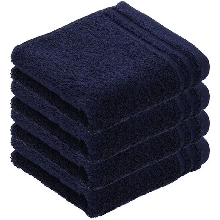 Vossen Gästehandtücher 4er Pack Gästetuch 30 x 50 cm Calypso feeling, Frottier (Spar-Set, 4-St)