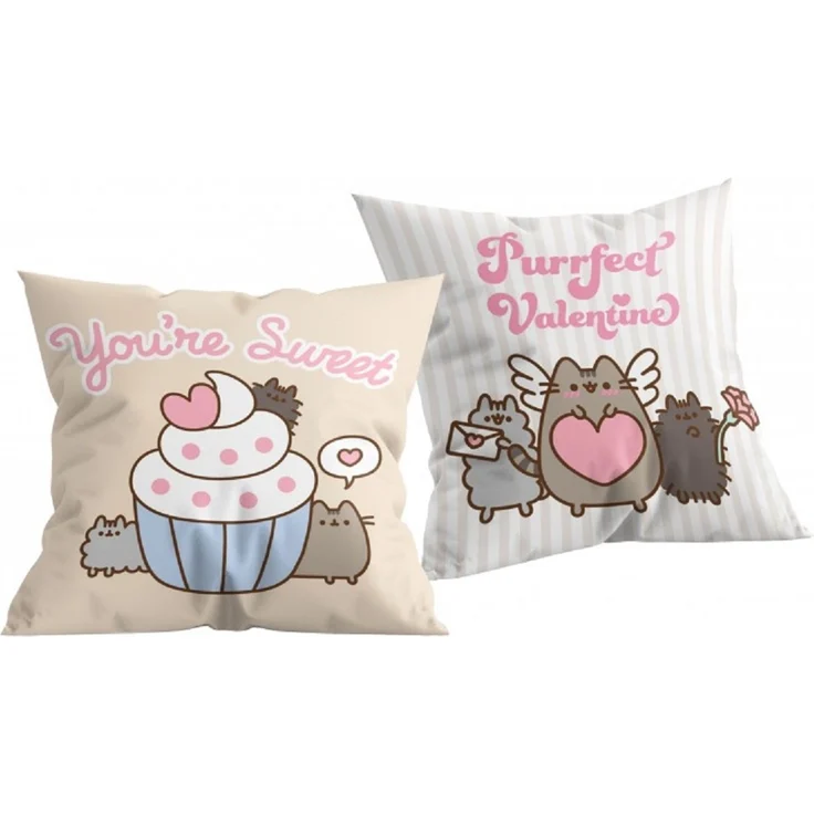 Pusheen Dekokissen Kuschelkissen (1 Stk.) 40 x 40 cm aus Polyester