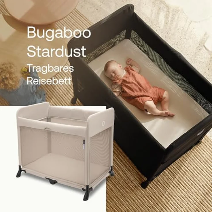 Bugaboo Stardust, 2-in-1, leichtes, kompaktes und faltbares Reisebett – Bild 2