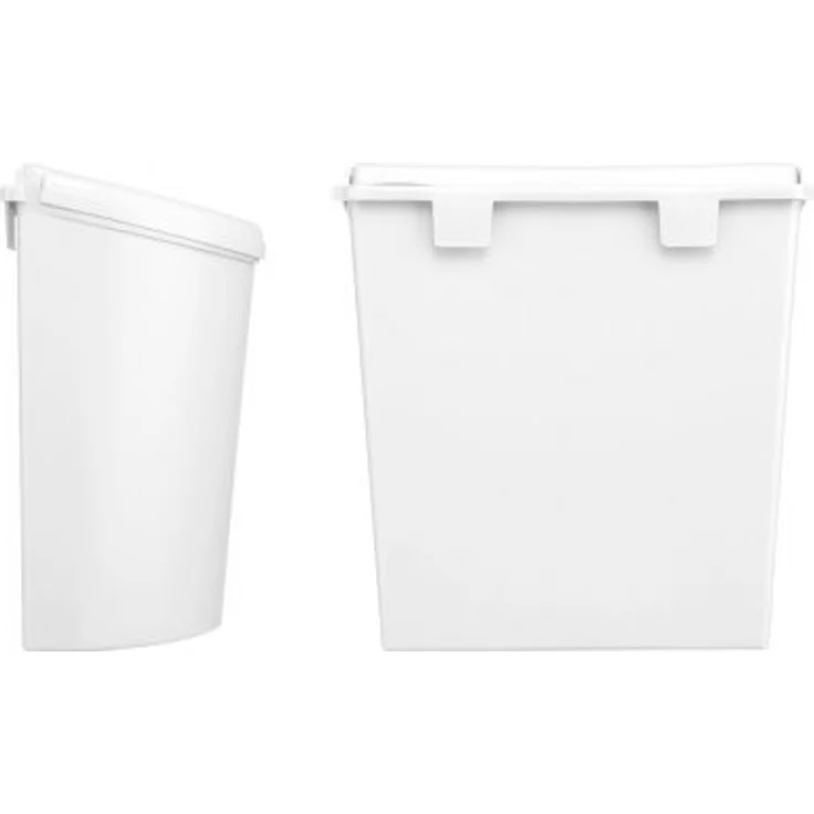 Brunner Abfallbehälter Pillar XL Kunststoff, weiß - 10 Liter – Bild 4
