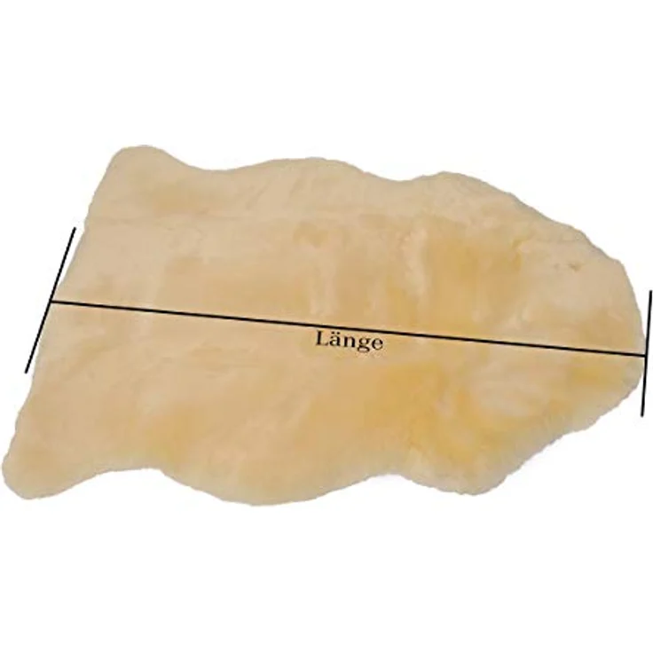 Reissner Lammfelle BABY-MEDLAM-95 Naturform, echtes Merino Lammfell, cremefarben – Bild 8