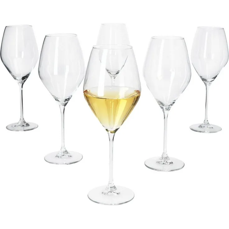MamboCat Weinglas 6x Doyenne Weingläser 150ml mit Fuß Rotwein Weißwein-Glas Feier, Glas