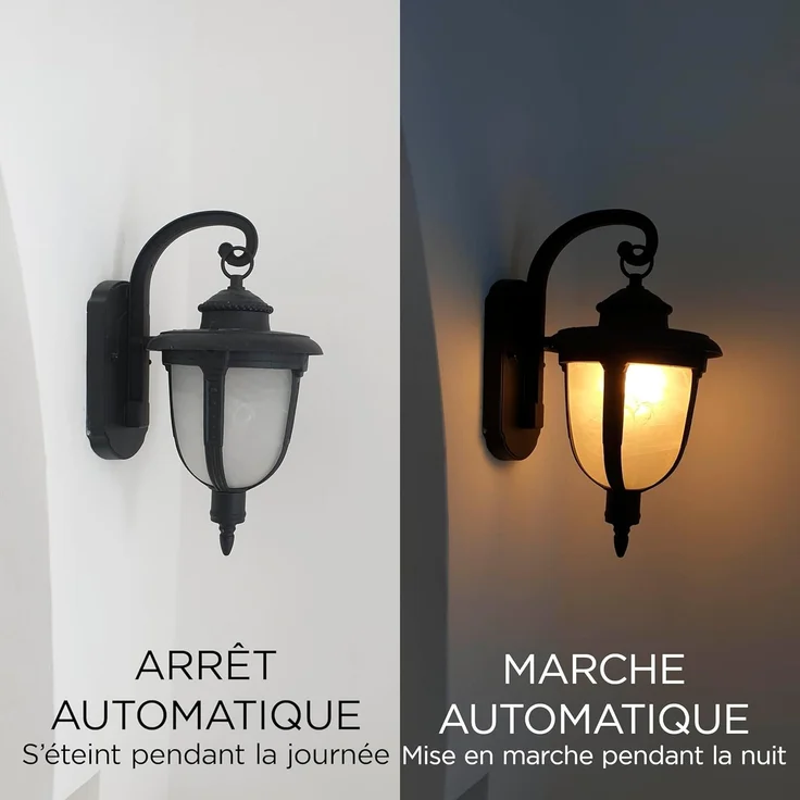 Integral LED GLS E27 Nicht dimmbare Milchglas Glühlampe mit Dämmerungssensor | LED Glühbirne e27 | Cool White 4000K, 470lm, 4.8W (entspricht 40W) Energieeffizient für Veranda, Garage, Garten – Bild 4