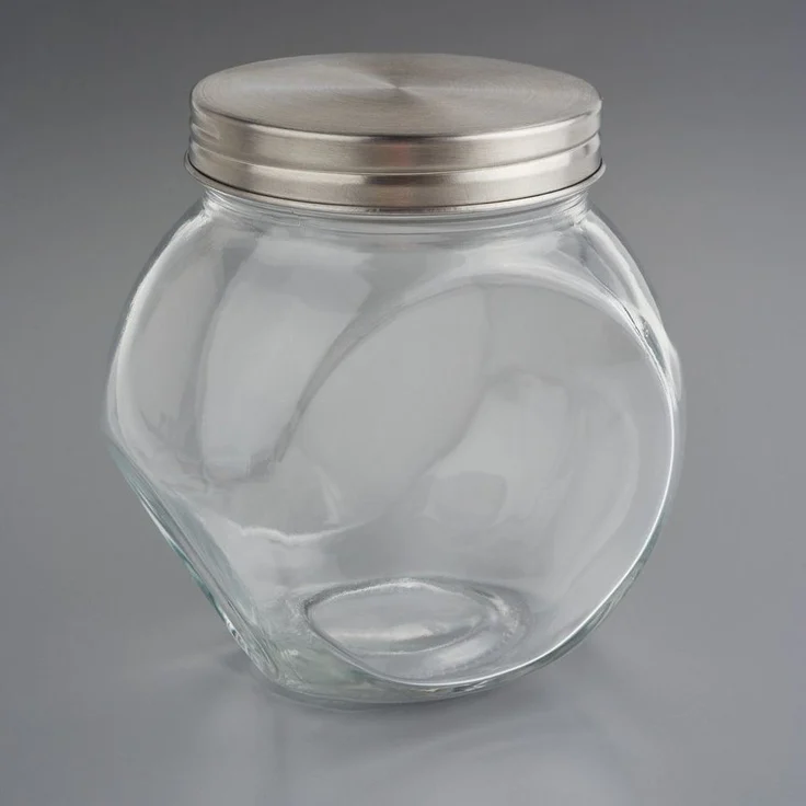 VBS Vorratsglas Bonbon, Edelstahl, Mit Schraubdeckel – Bild 2