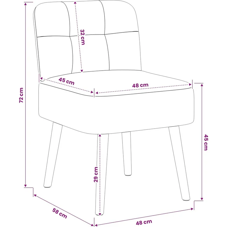 vidaXL Schlafsessel Dunkelgrau Samt 42050513 – Bild 8