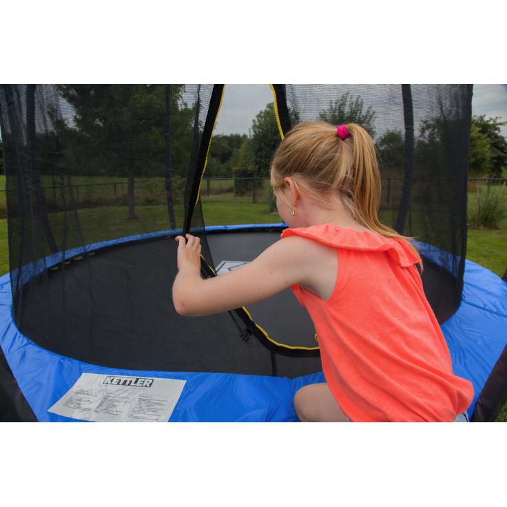 KETTLER 'JUMP' Outdoor Trampolin, Ø 244 cm, blau – Bild 3