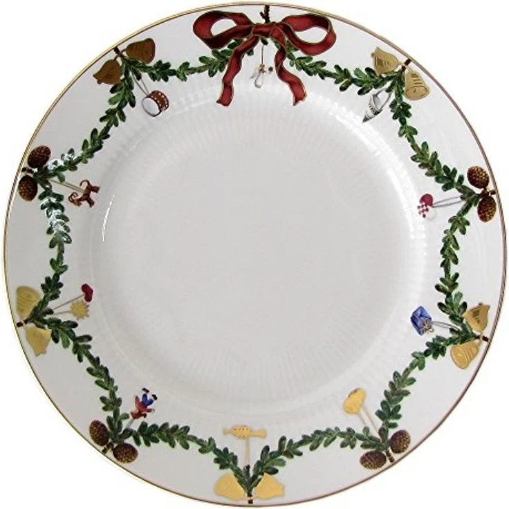 Royal Copenhagen Starfluted Christmas Teller Flach 19 cm – Bild 1