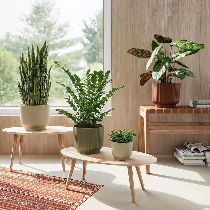 Artevasi Blumentopf Miami Wavy 20cm Creme – eleganter Übertopf mit Wellenstruktur, mattem Finish – ideal als Pflanzkübel für Moderne Räume