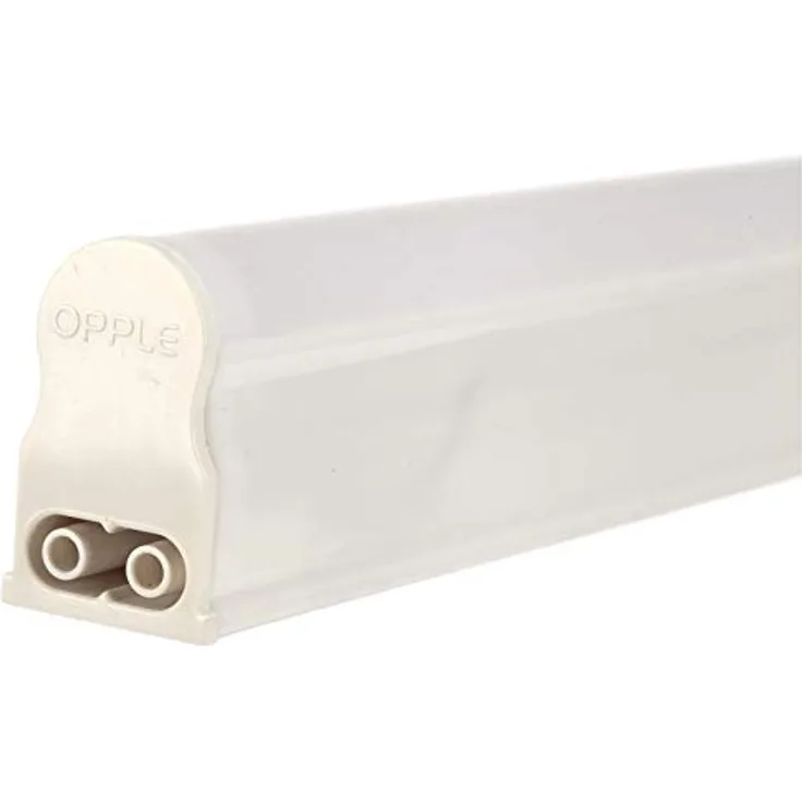 OPPLE LED T5 Lichtleiste 600mm, 9W 800lm, warmweiß 3000K, weiß, zur Oberflächenmontage für Innenbereich