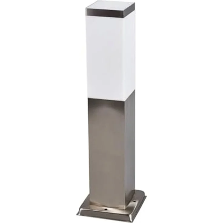 Lindby Außen-Stehlampe Lorian, Edelstahl Alu IP44, 1 x 15 W LED – Bild 1
