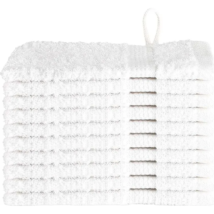 vidaXL Gästetuch SOLUND 10 pcs Weiß 15 x 21 cm 550 gsm 137114