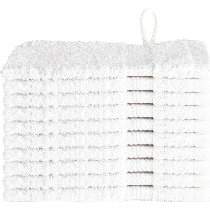 vidaXL Gästetuch SOLUND 10 pcs Weiß 15 x 21 cm 550 gsm 137114 – Bild 1
