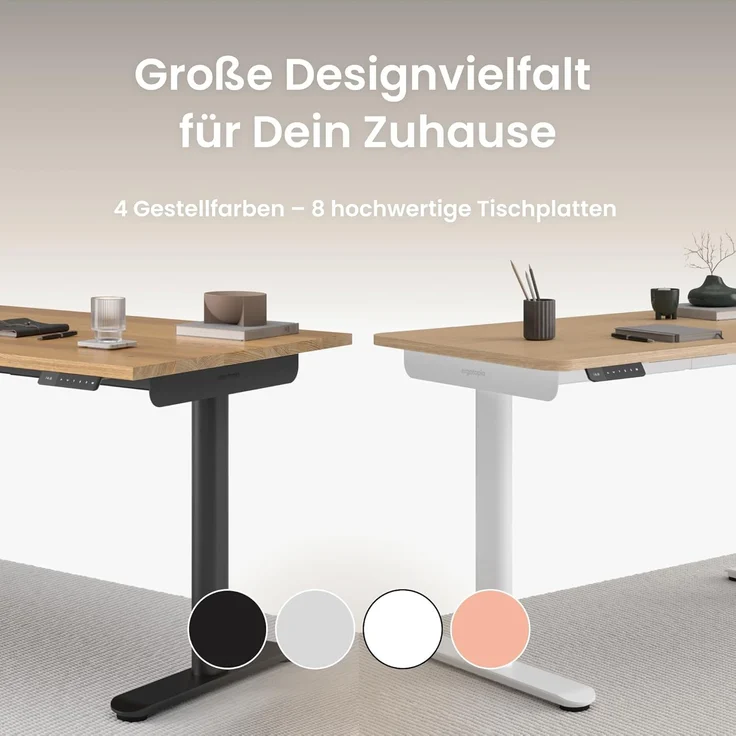 Ergotopia Schreibtisch Desktopia One (elektrisch höhenverstellbarer Schreibtisch) – Bild 6